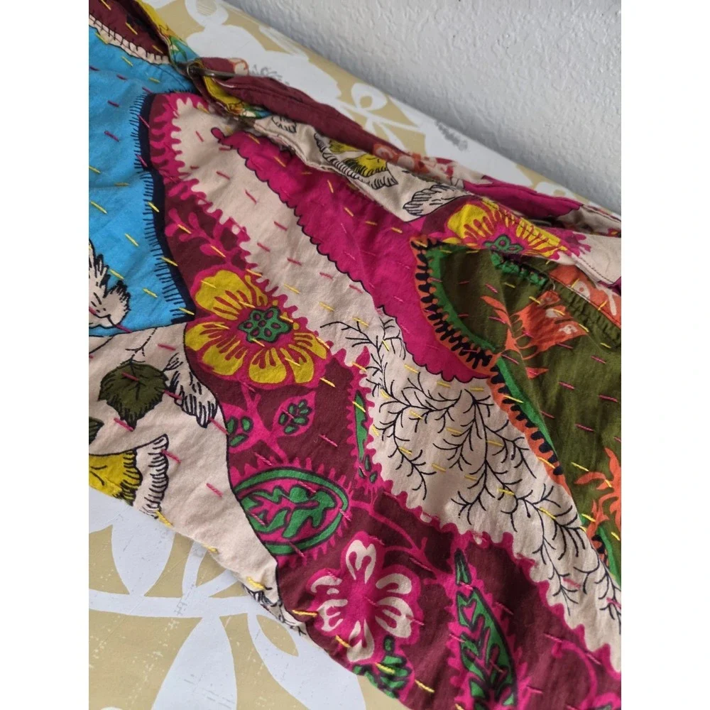 Breathe Yoga Mat Bag Colorful Patchwork Boho Gym Workout Gear